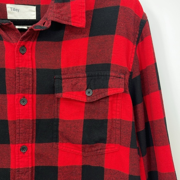 Tilley Plaid Button Down Shirt - Picture 2 of 3